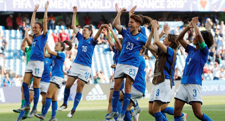 Mundial de fútbol femenino Francia 2019, Italia vs China, deportes, Reuters	