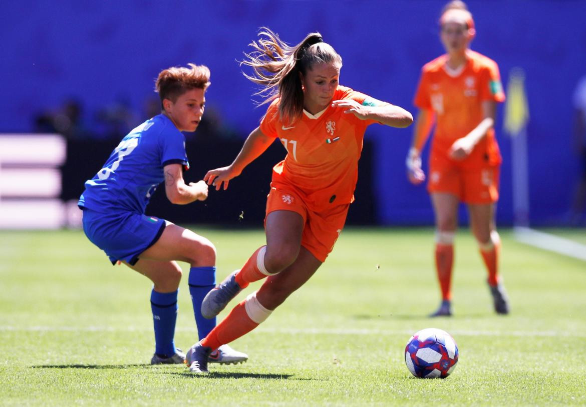 Italia vs Holanda - Mundial Femenino Reuters