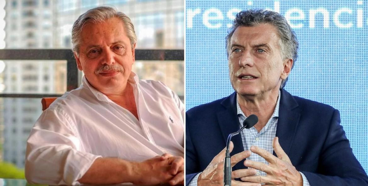 Alberto Fernández y Mauricio Macri - Elecciones 2019