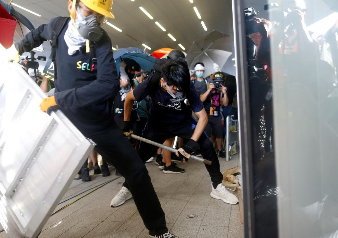 Hong-Kong, protesta e incidentes - Reuters