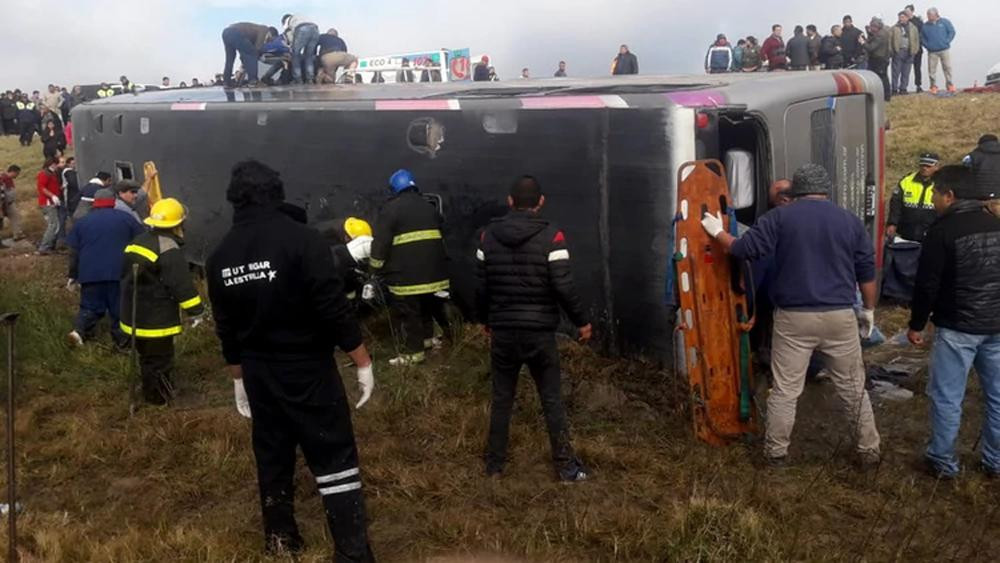 Accidente fatal de micro con jubilados en Tucumán