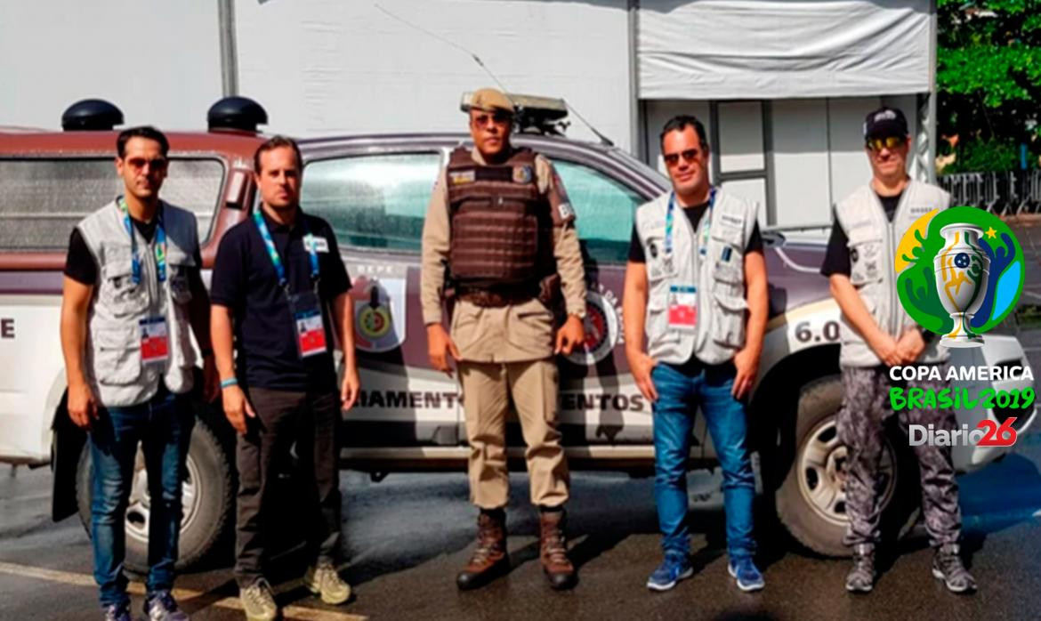 Operativo policial - Copa América Brasil vs Argentina