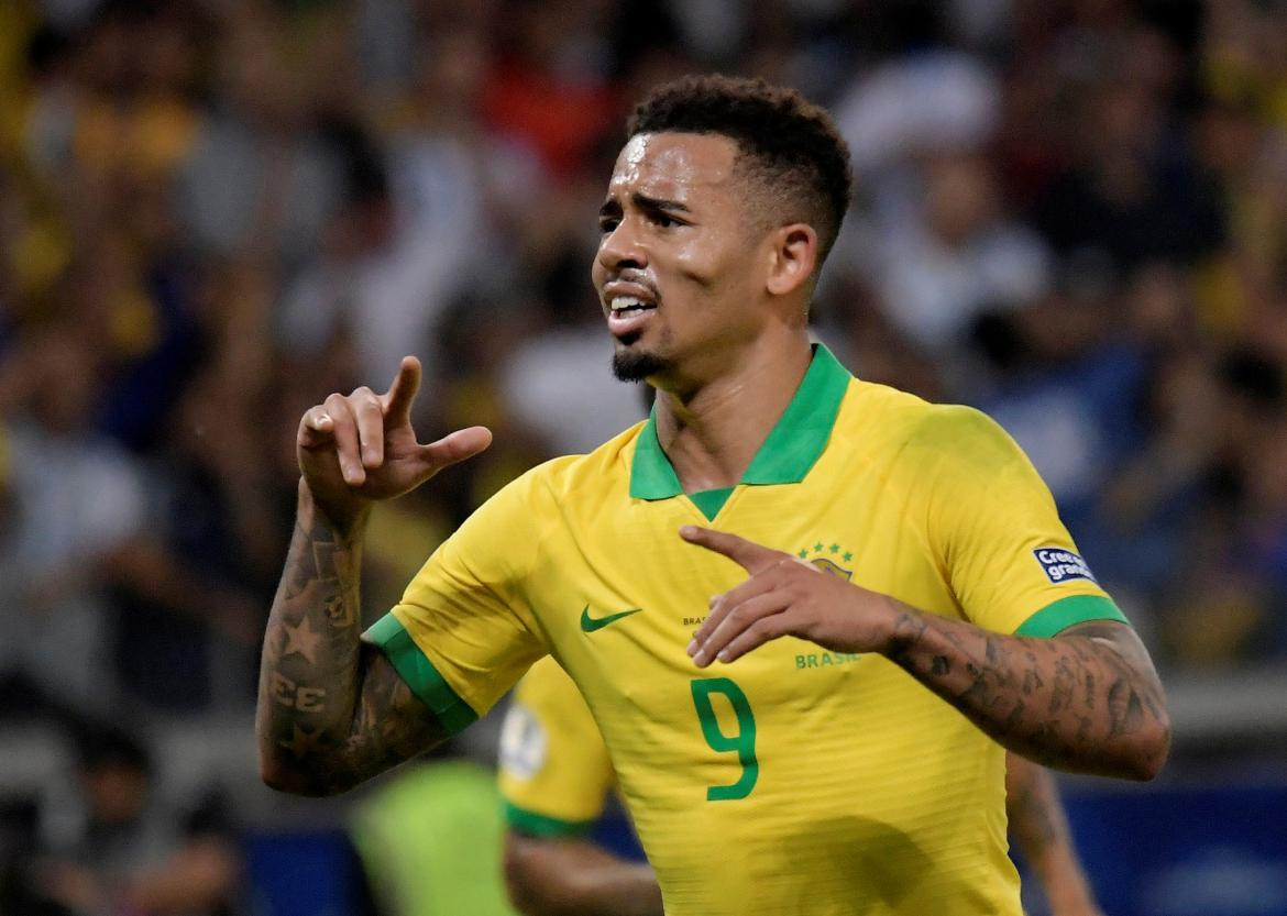 Copa América, Brasil vs Argentina, Selección Brasil, Gabriel Jesús, REUTERS	