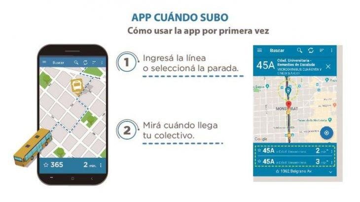 Aplicación Cuando Subo