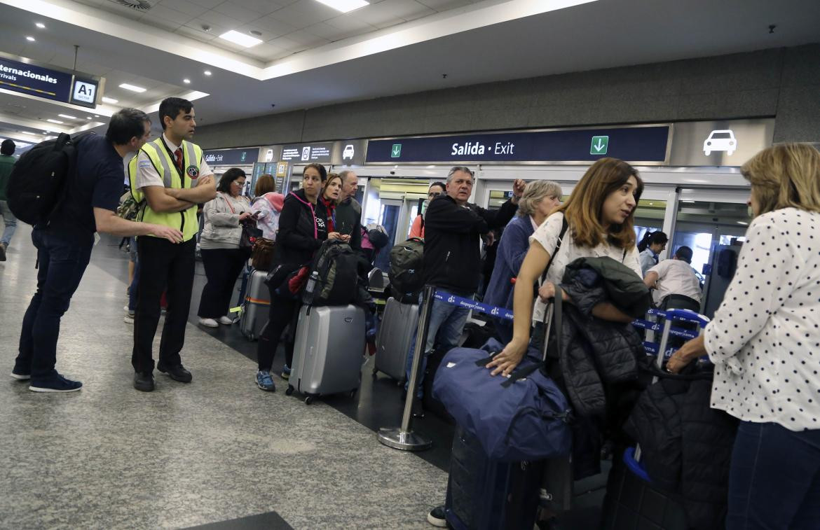 Aeroparque, demoras - Agencia NA