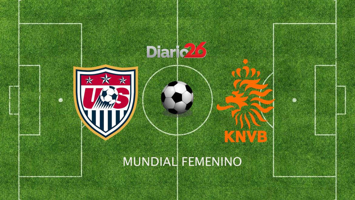 Mundial de fútbol femenino Francia 2019, Estados Unidos vs Holanda, Deportes, Diario 26