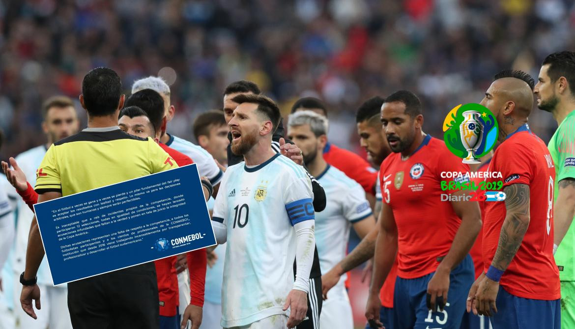 Copa América 2019, Argentina vs. Chile, fútbol, reuters, Conmebol