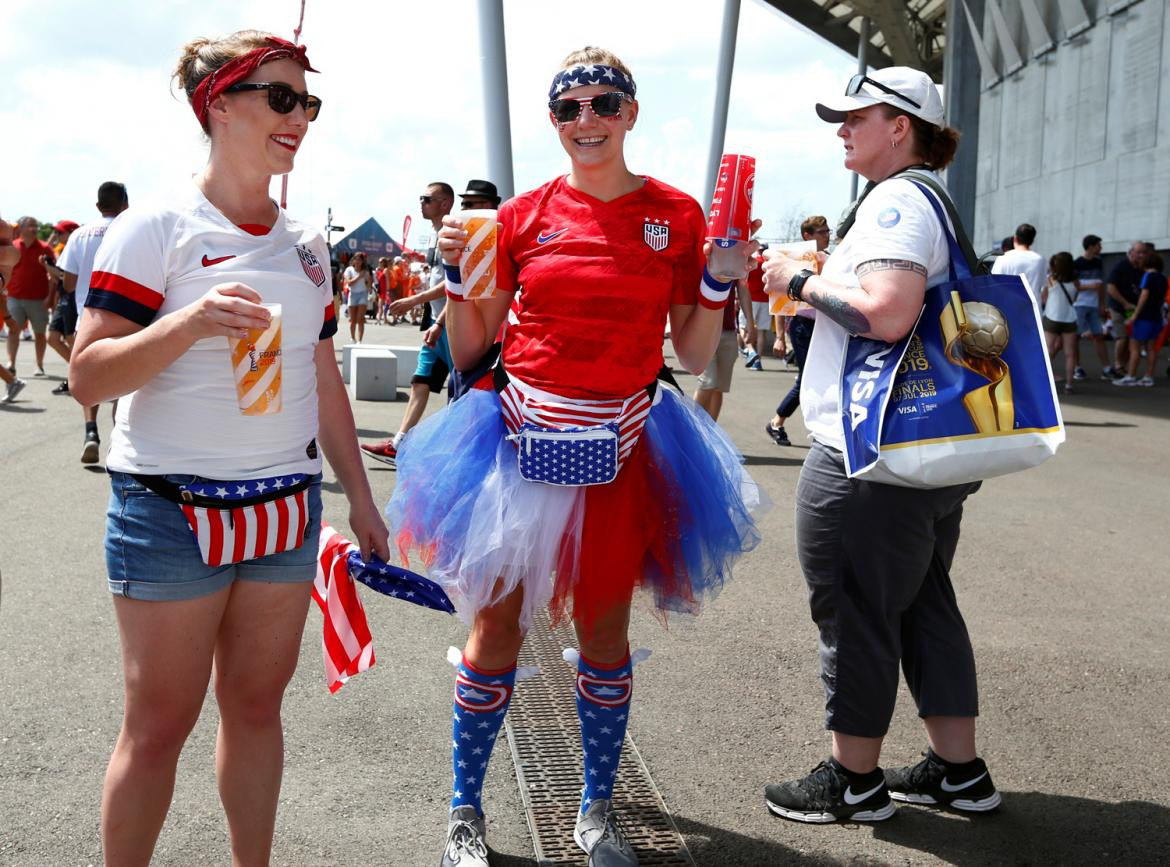 Final de Mundial Femenino de fútbol, el color de las tribunas, en las mejores fotos, Reuters