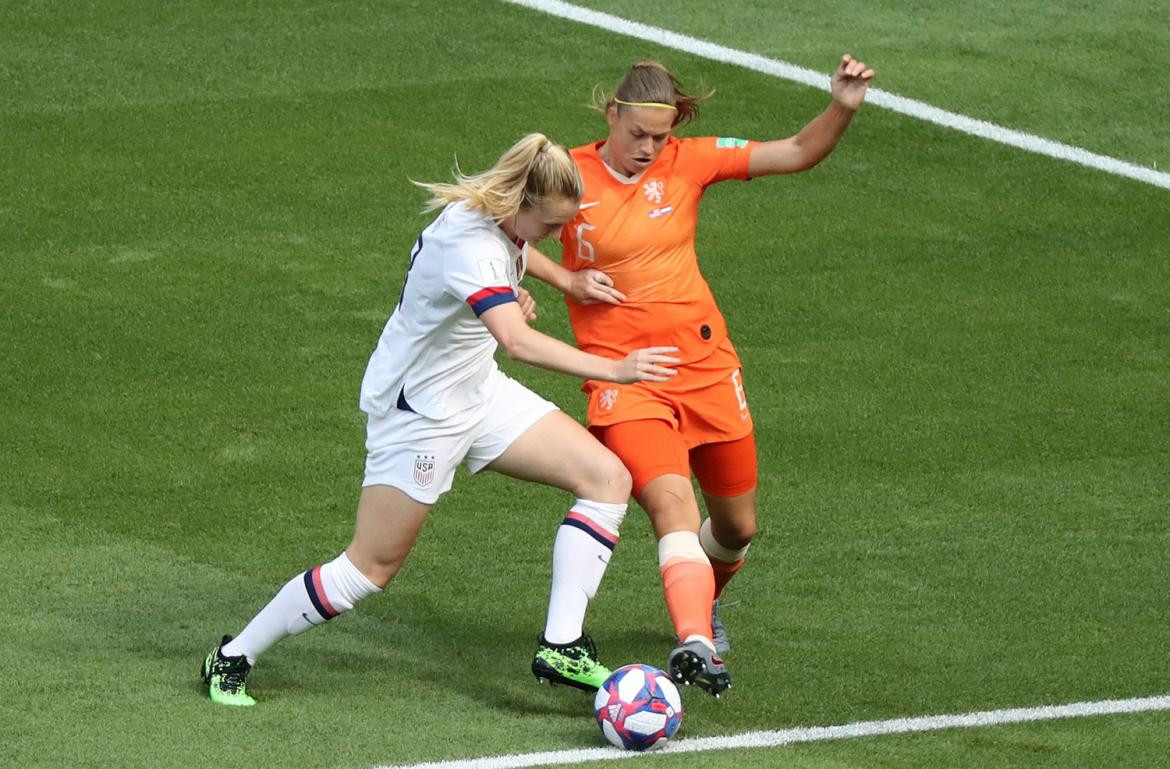 Mundial de fútbol femenino Francia 2019, Estados Unidos vs Holanda, Deportes, Reuters