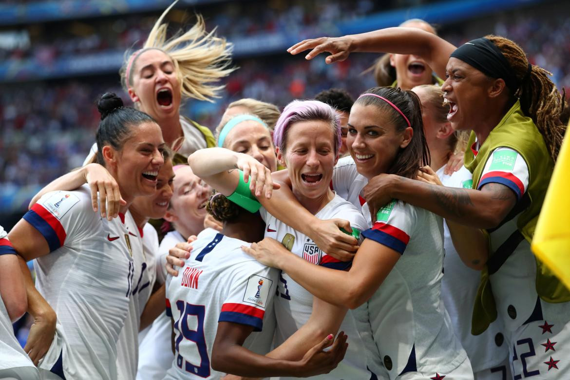 Mundial de fútbol femenino Francia 2019, Estados Unidos vs Holanda, gol de Estados Unidos, Deportes, Reuters	