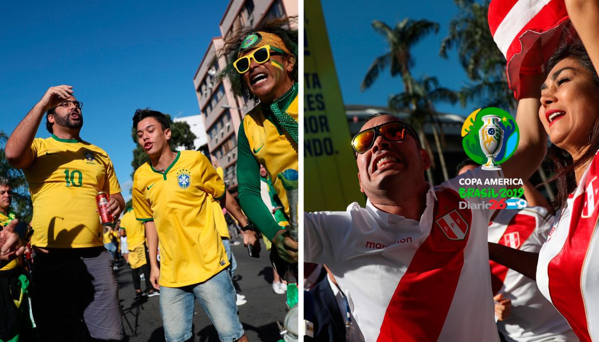 Brasil vs Perú - Copa América Reuters