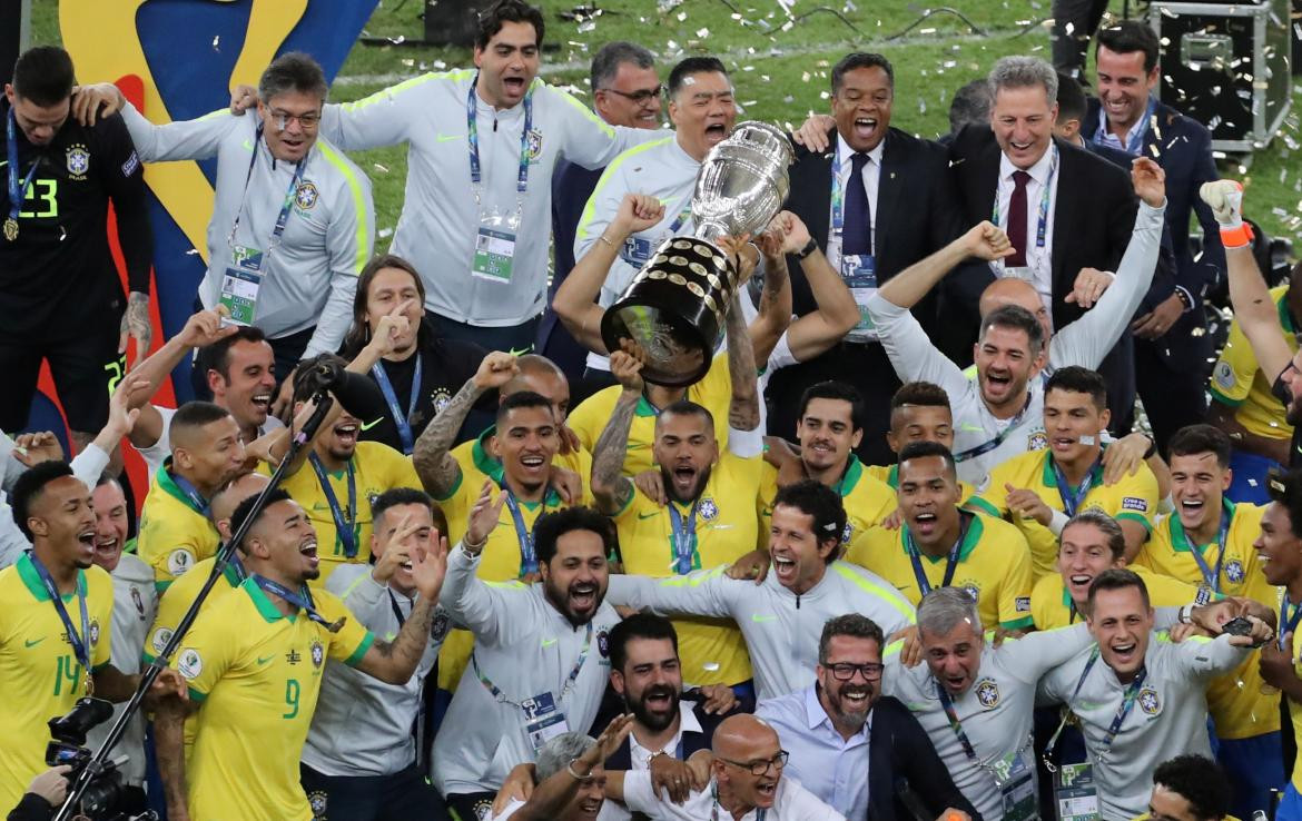 Brasil Campeón de Copa América - Reuters