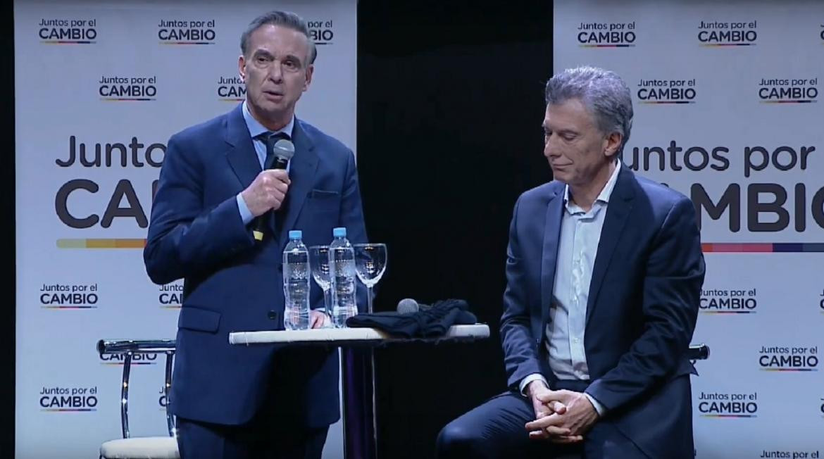 Elecciones 2019, Pichetto y Macri, Encuentro de Juntos por el Cambio