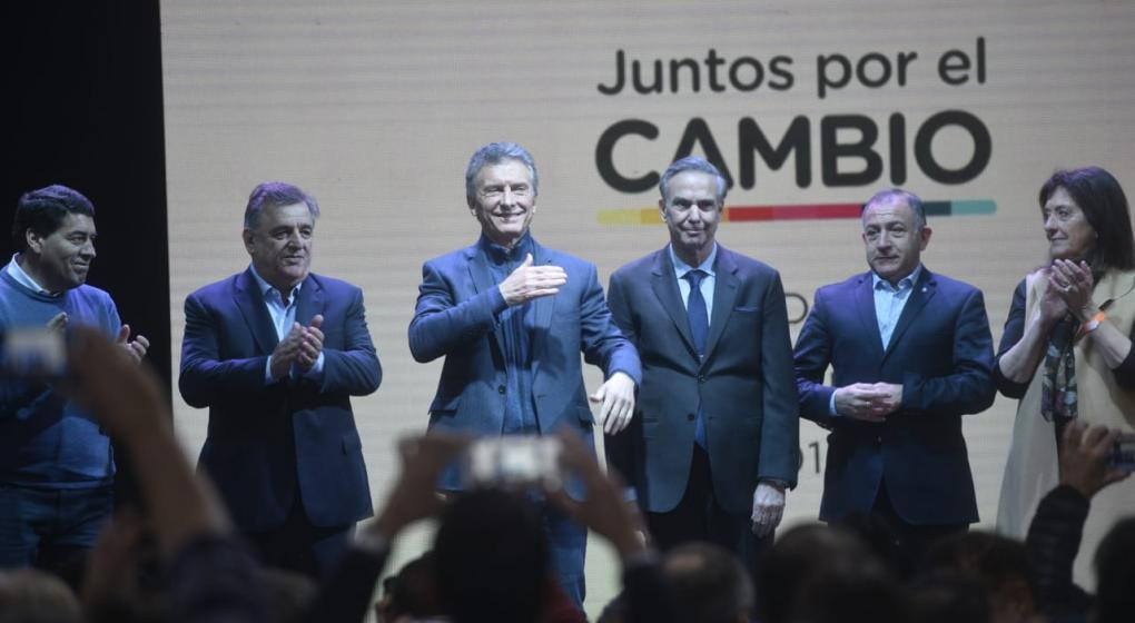 Macri y Pichetto en Córdoba para presentación de Juntos por el Cambio (Gentileza La Voz)