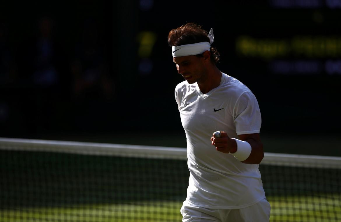 Rafael Nadal en Wimbledon (Reuters)