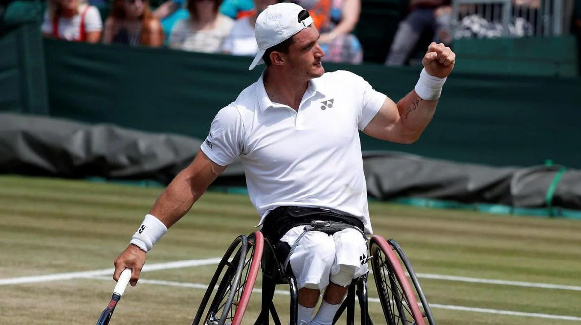 Gustavo Fernández, tenis adaptado, Wimbledon