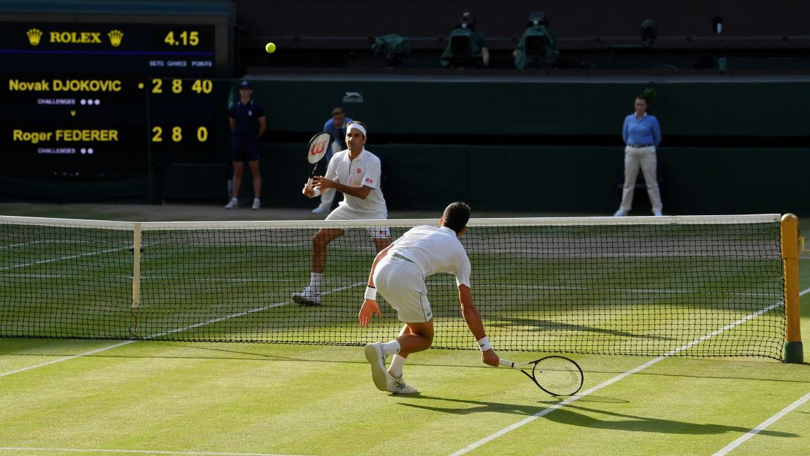 Djokovic vs. Federer, tenis, Wimbledon, Reuters