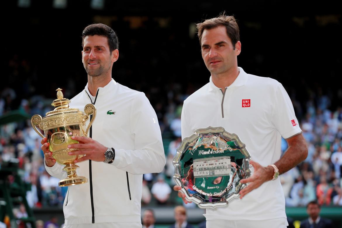 Djokovic vs. Federer, tenis, Wimbledon, Reuters