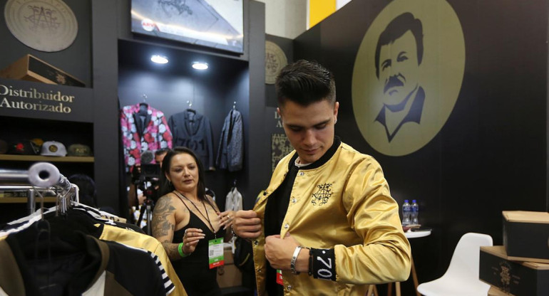 Marca de ropa inspirada en "Chapo" Guzmán, foto REUTERS