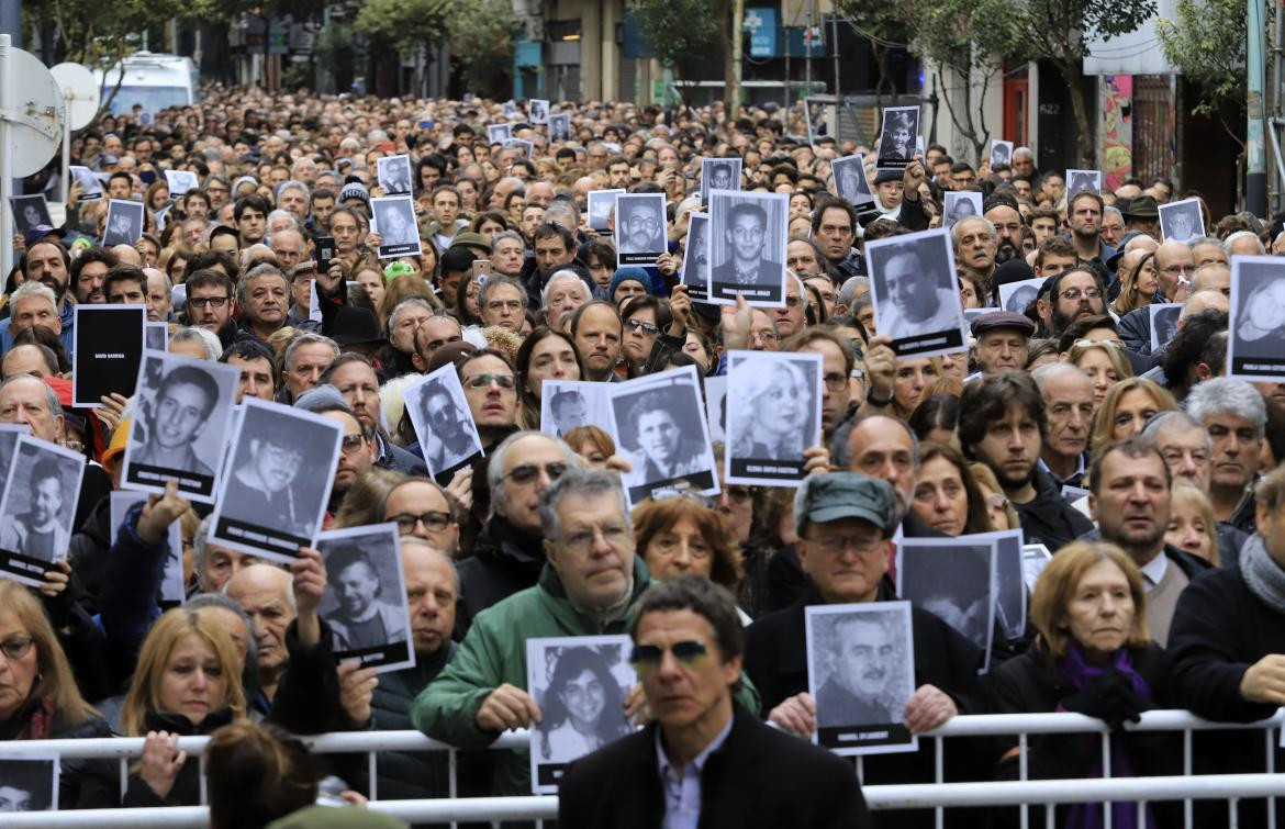 Acto 25 aniversario del Atentado a la AMIA, NA