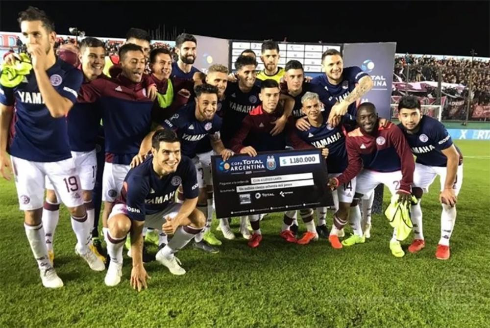 Victoria de Lanús en Copa Argentina, fútbol argentino