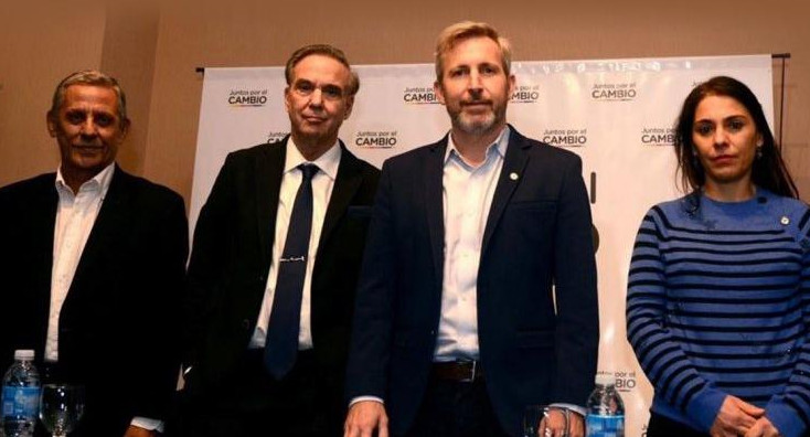 Pichetto y Frigerio con dirigentes de Juntos por el Cambio en Neuquén, Elecciones 2019, Foto: lmneuquen