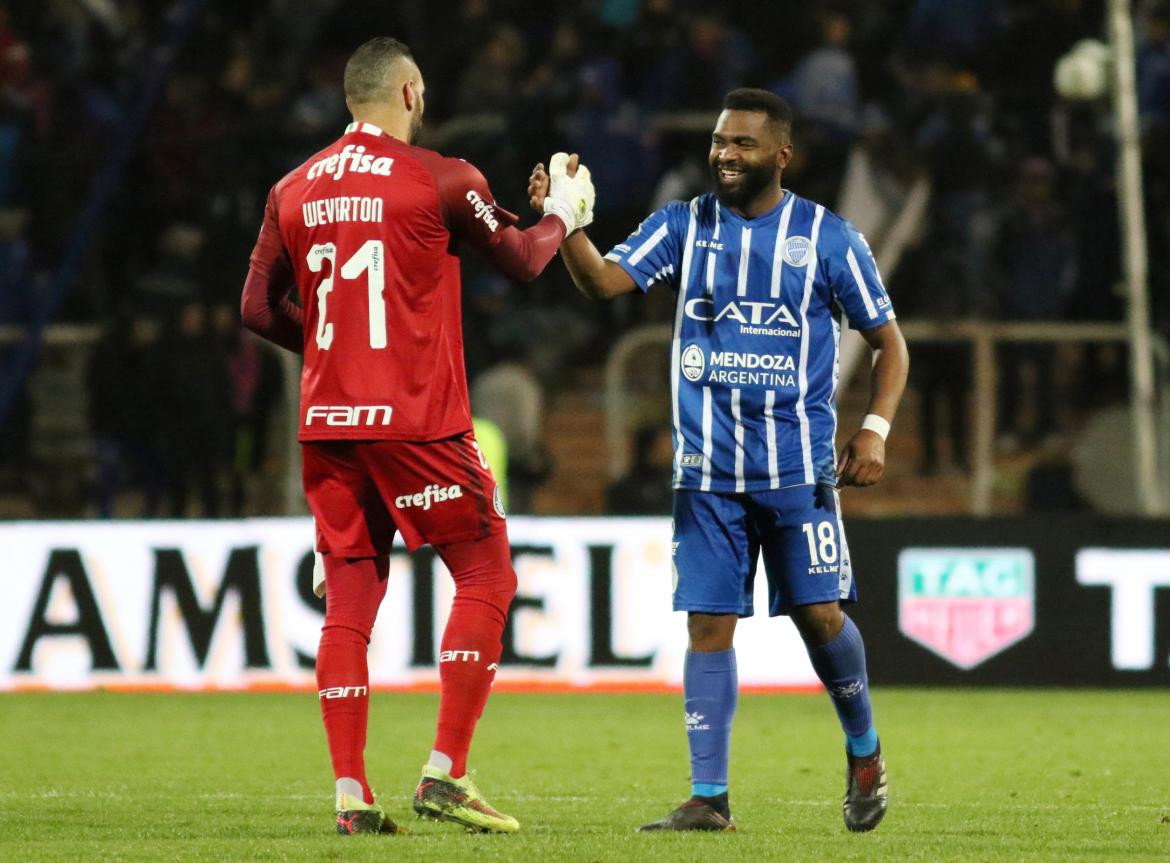 Copa Libertadores, Godoy Cruz vs. Palmeiras, REUTERS