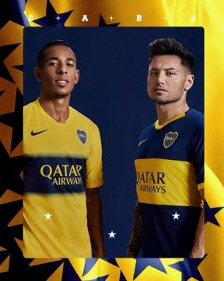 Nueva camiseta de Boca, presentación oficial