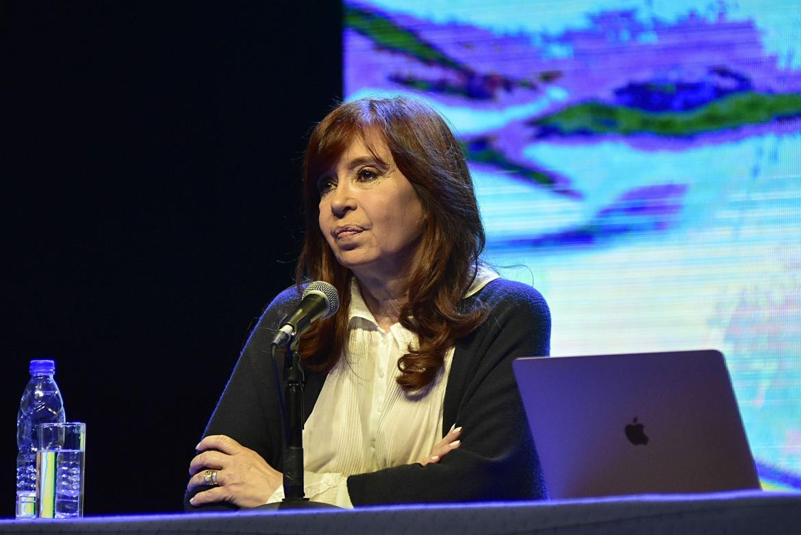 Cristina Kirchner en Mar del Plata, Agencia NA