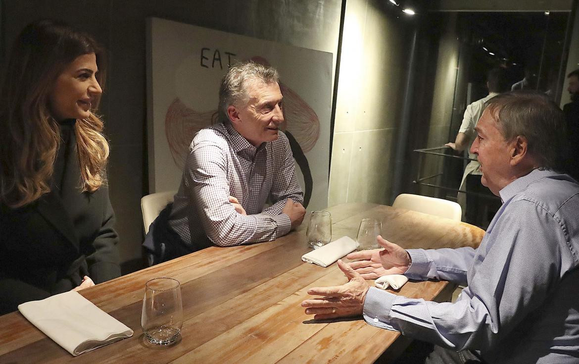 Cena en Córdoba entre Mauricio Macri, Juliana Awada y Juan Schiaretti, AGENCIA NA