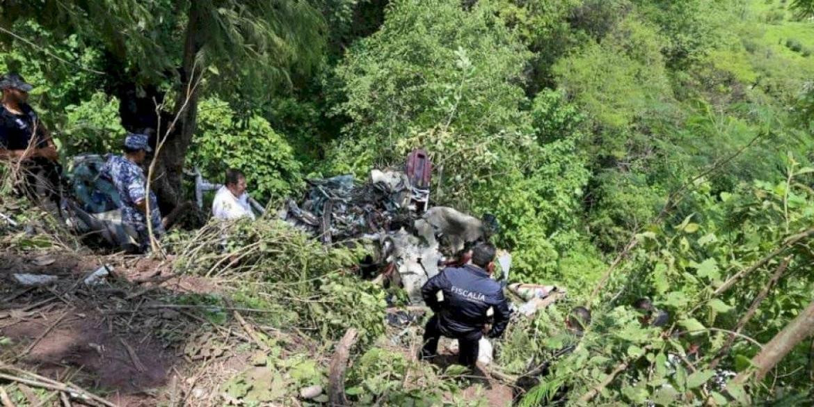 Accidente aéreo en México, muerte de cuatro funcionarios