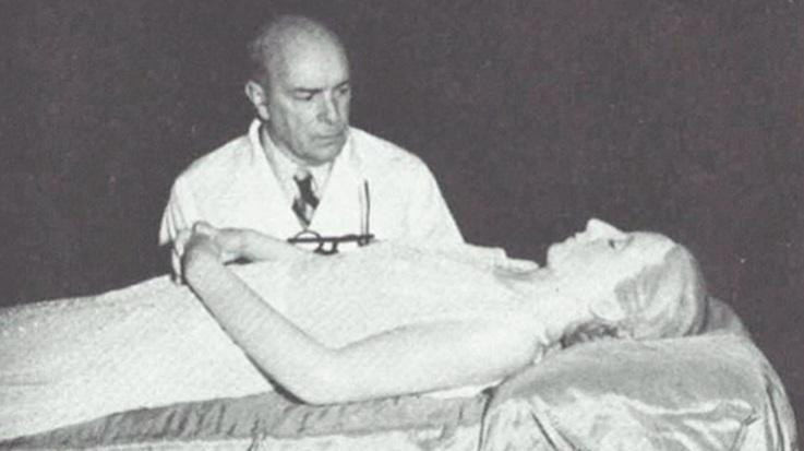 Cuerpo de Eva Perón