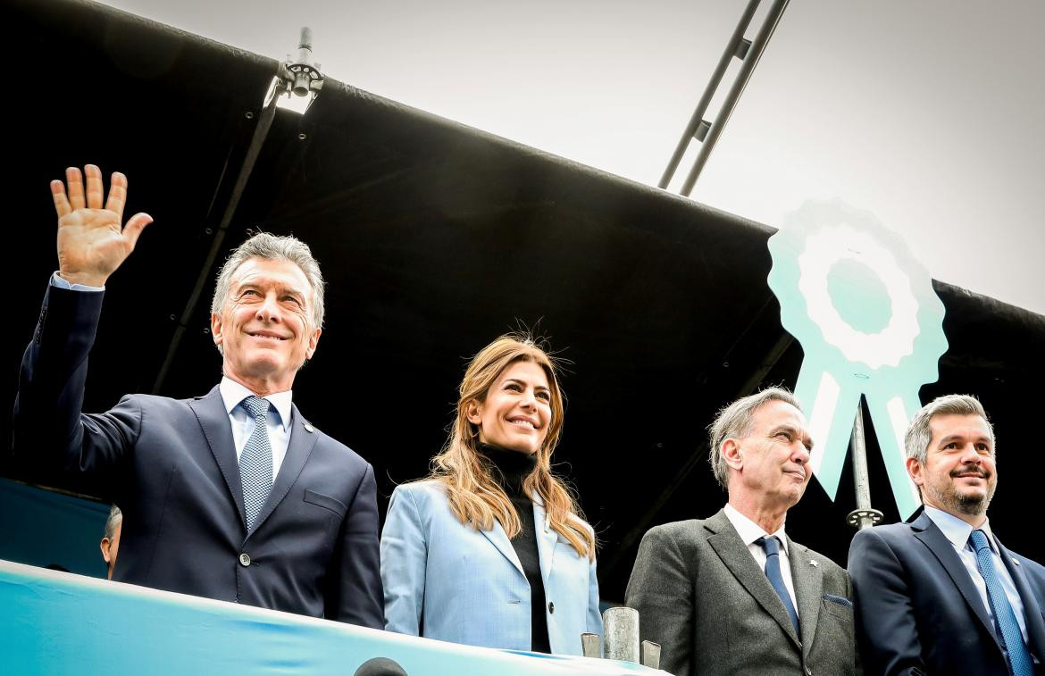 Mauricio Macri, Juliana Awada, Miguel Ángel Pichetto, Marcos Peña, REUTERS