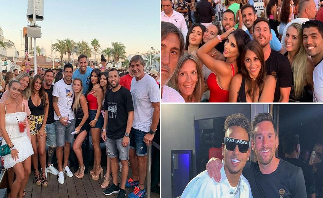 Lionel Messi, fiesta en boliche de Ibiza	