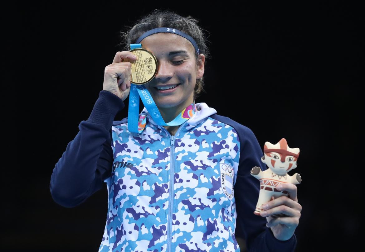 Leonela Sánchez, medalla dorada en los Juegos Panamericanos en Boxeo, REUTERS