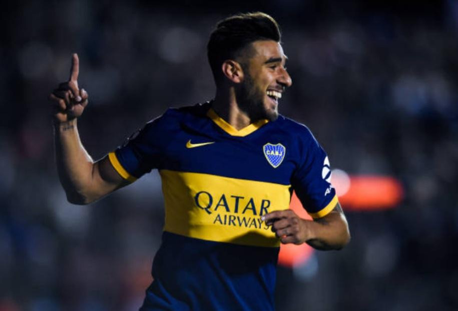 Superliga, Festejo de Salvio para Boca ante Patronato