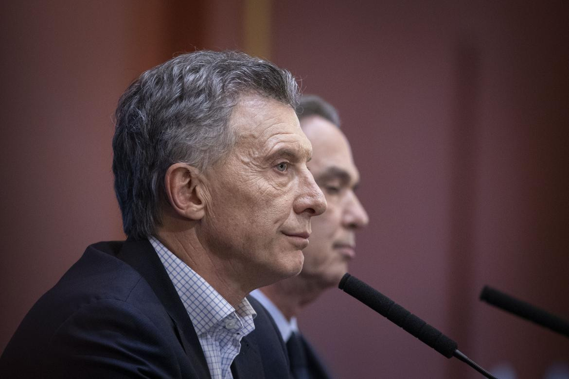 Mauricio Macri y Miguel Ángel Pichetto, AGENCIA NA