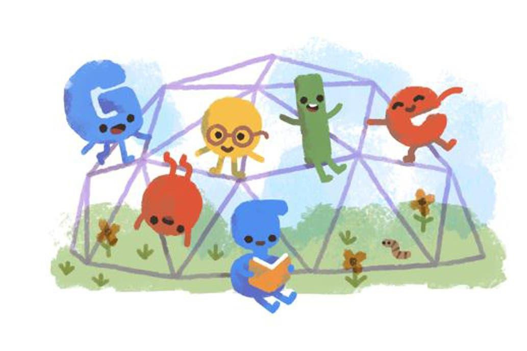 Google dedicó su imagen a los menores de edad, en el Día del Niño