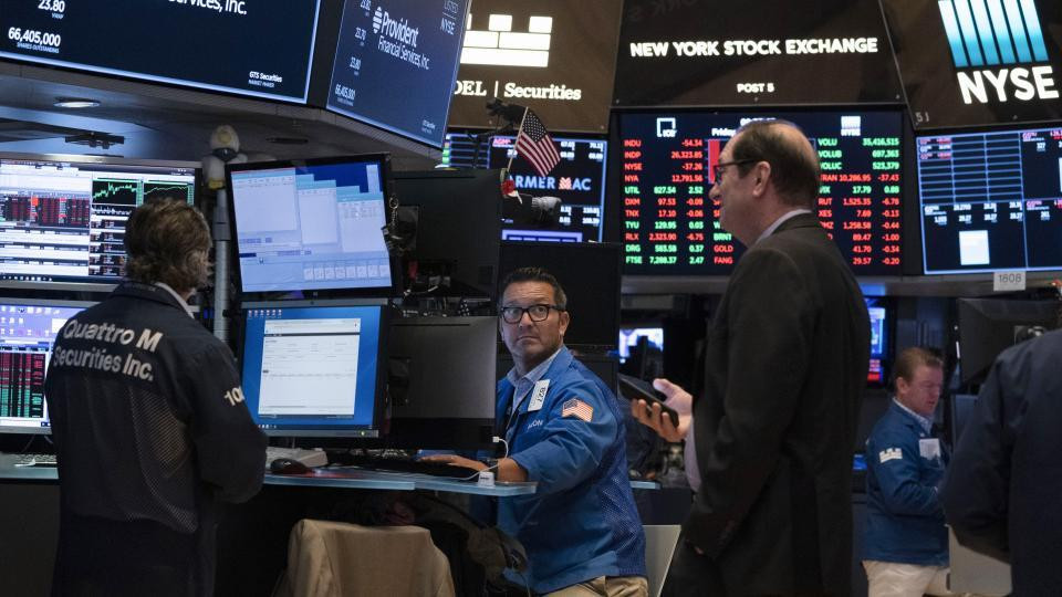 Acciones de empresas en Wall Street