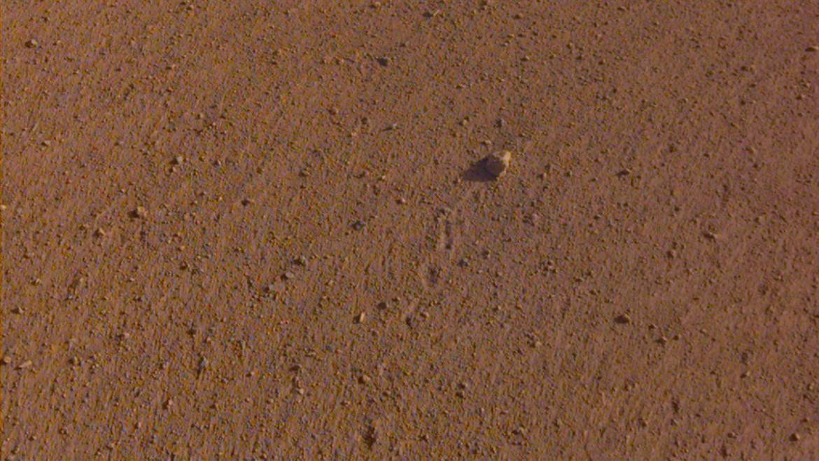 Piedra en marte que NASA nombró Rolling Stones