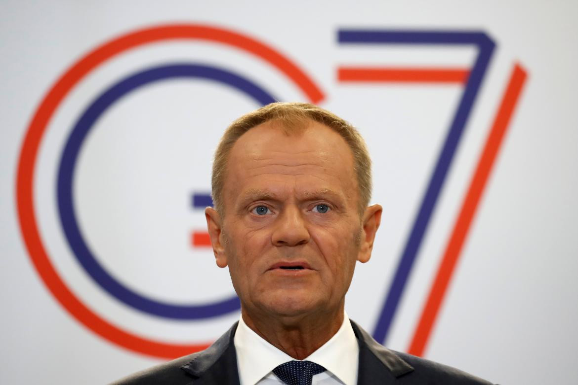 Donald Tusk, presidente del Consejo Europeo, REUTERS