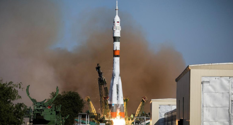 Nave Soyuz MS-14, REUTERS