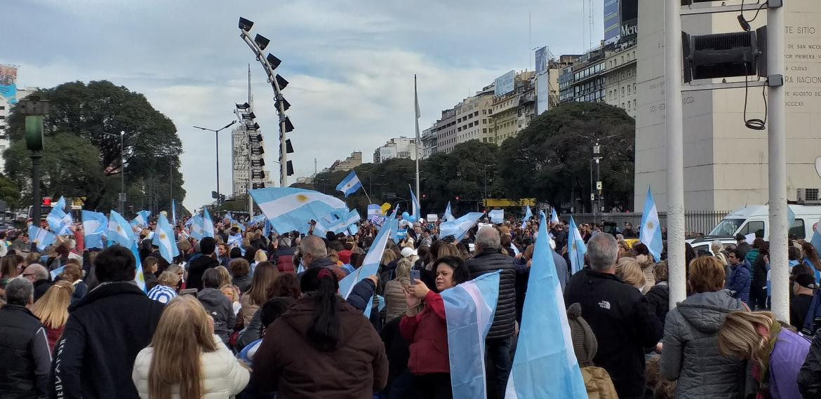 Marcha a favor de Macri, Buenos Aires, #24A