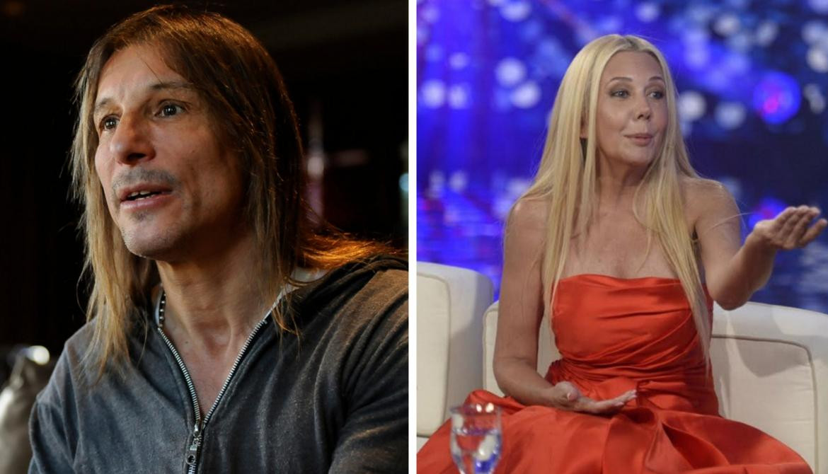 Mariana Nannis y Claudio Caniggia