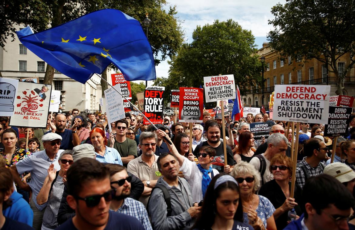 Protesta en Reino Unido, REUTERS