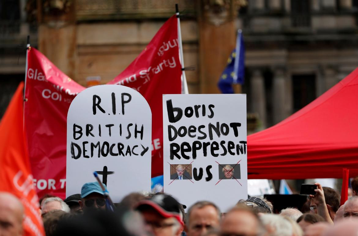 Protesta en Reino Unido, REUTERS