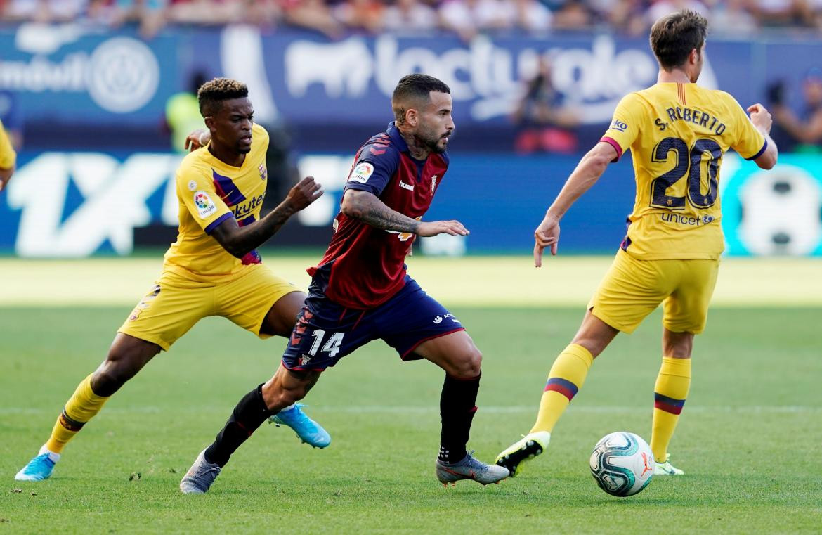 Osasuna vs Barcelona, La Liga, REUTERS