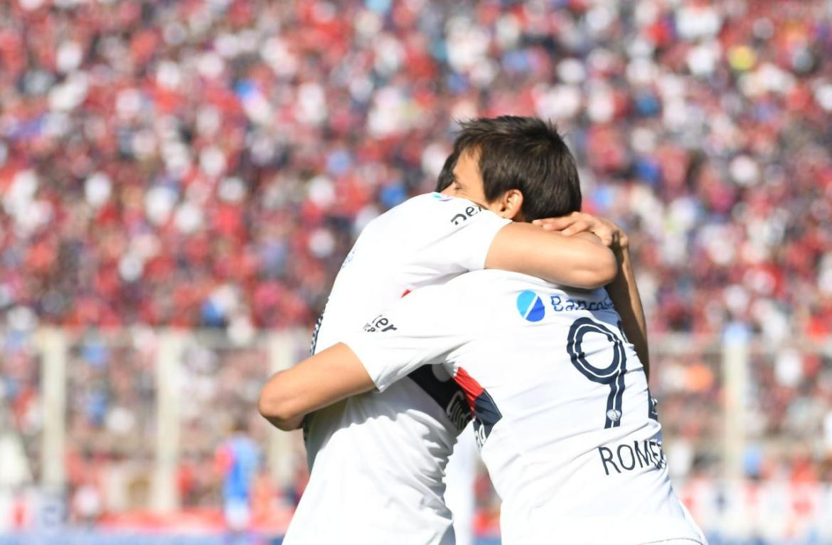 Festejo de San Lorenzo ante Unión por Superliga