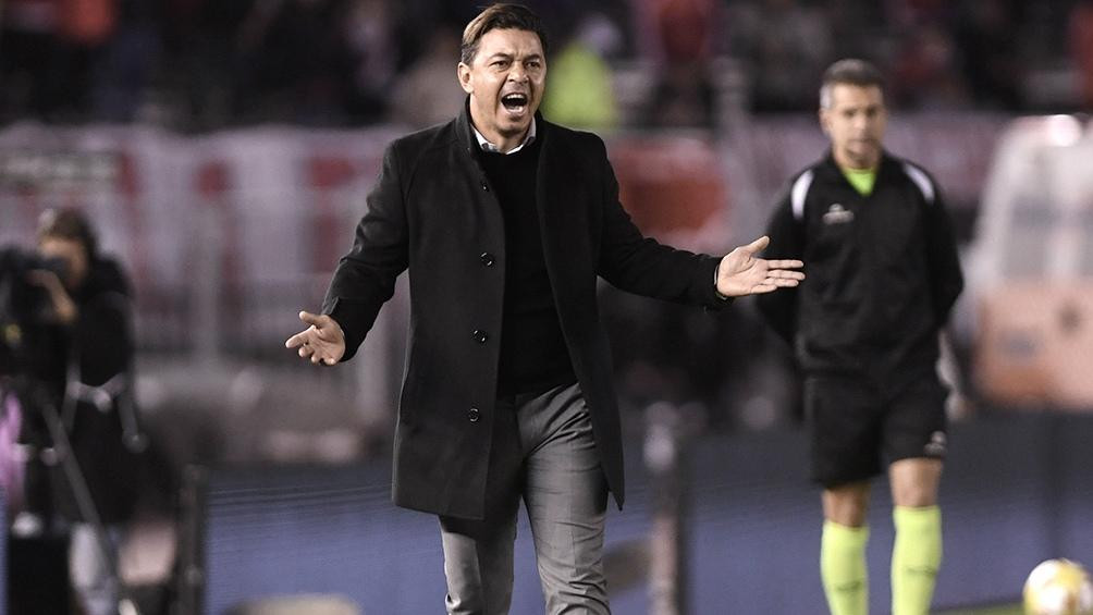 Marcelo Gallardo, técnico de River