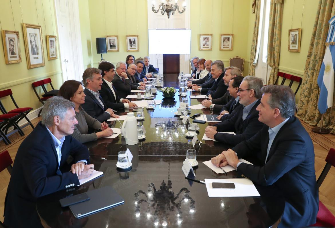 Reunión de Gabinete, Casa Rosada